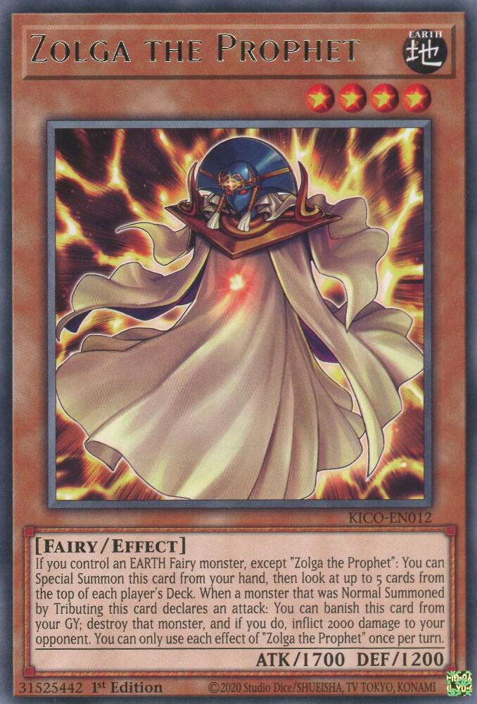 Zolga the Prophet KICO-EN012 card from King's Court