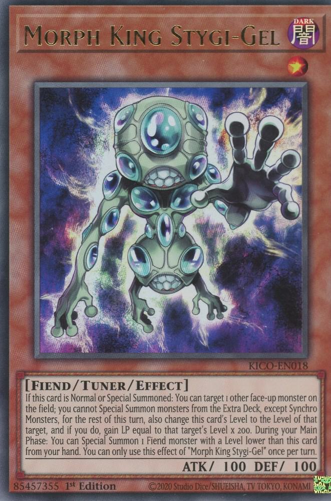 Morph King Stygi-Gel KICO-EN018 card from King's Court