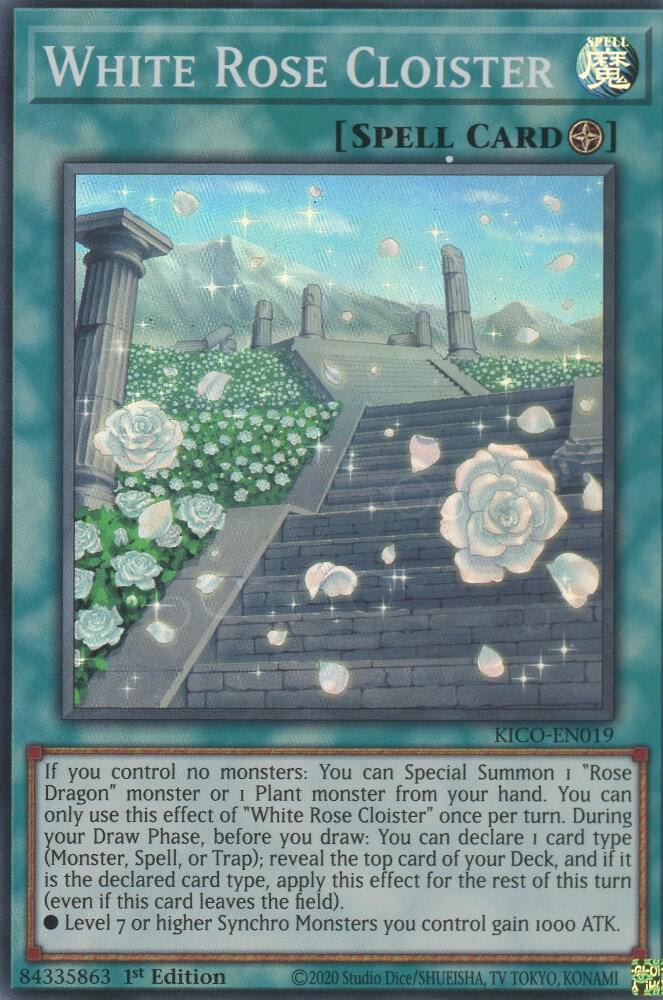 White Rose Cloister KICO-EN019 card from King's Court