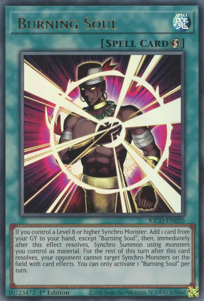Burning Soul KICO-EN020 card from King's Court