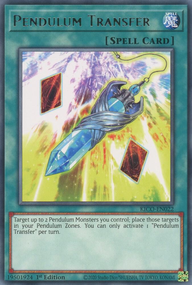 Pendulum Transfer KICO-EN022 card from King's Court