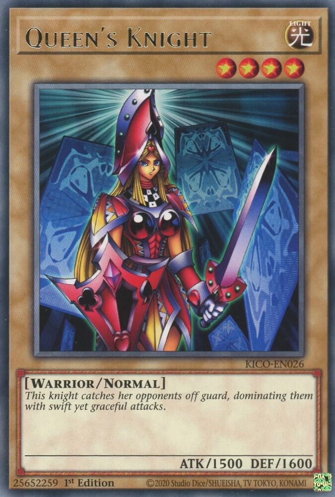 Queen's Knight KICO-EN026 card from King's Court