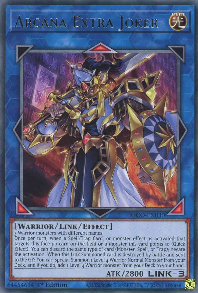 Arcana Extra Joker KICO-EN030 card from King's Court
