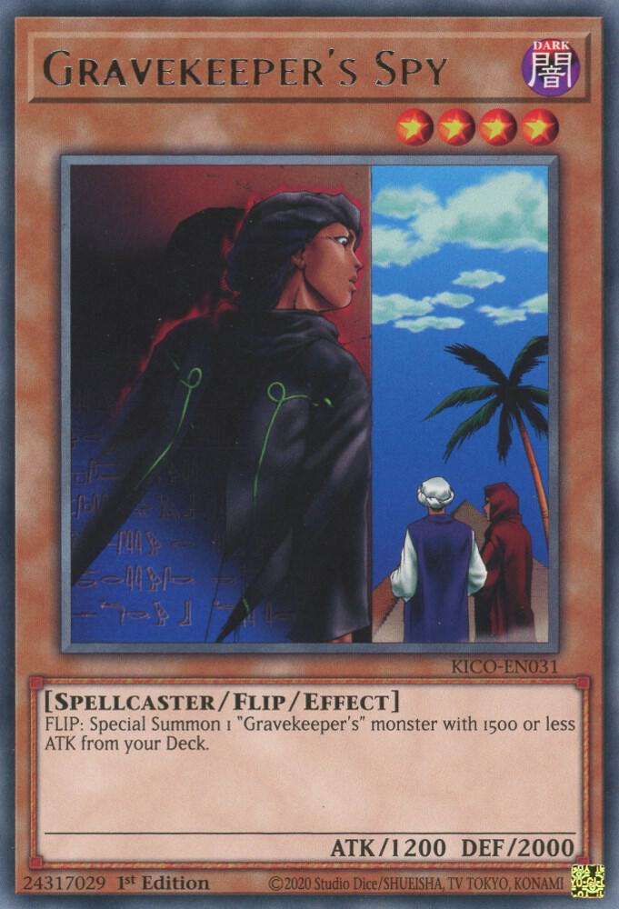 Gravekeeper's Spy KICO-EN031 card from King's Court