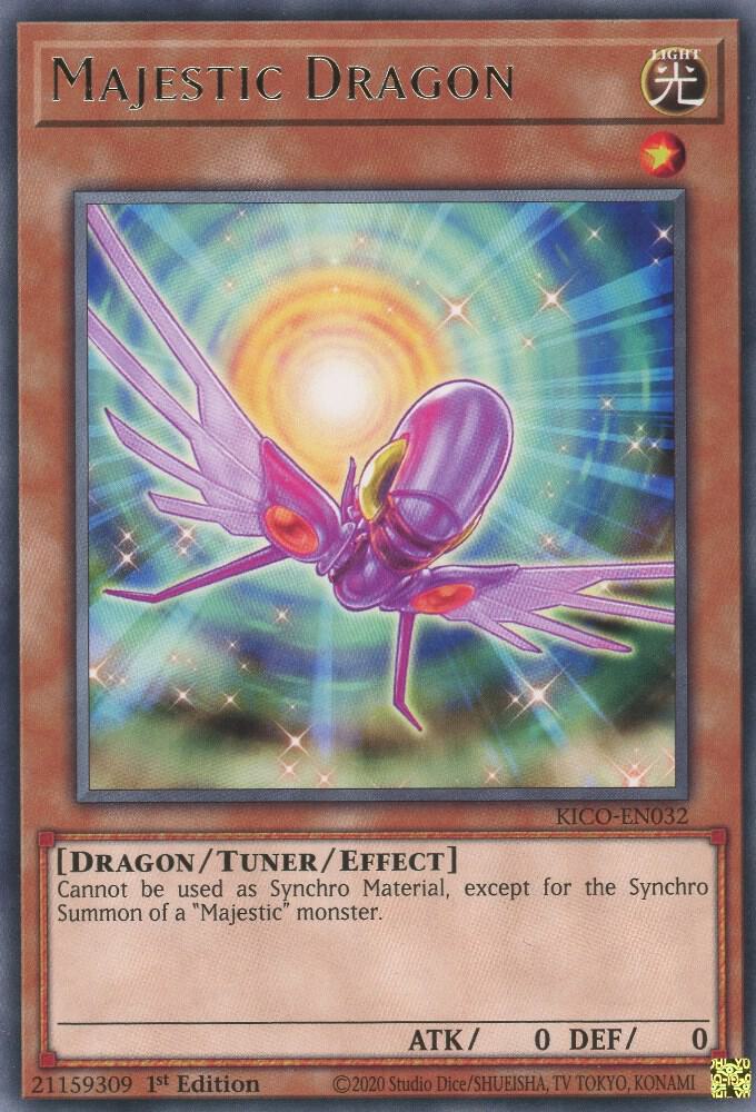 Majestic Dragon KICO-EN032 card from King's Court