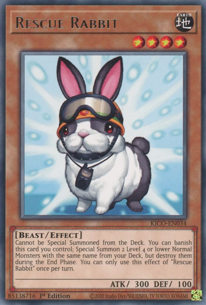 Rescue Rabbit KICO-EN034 card from King's Court