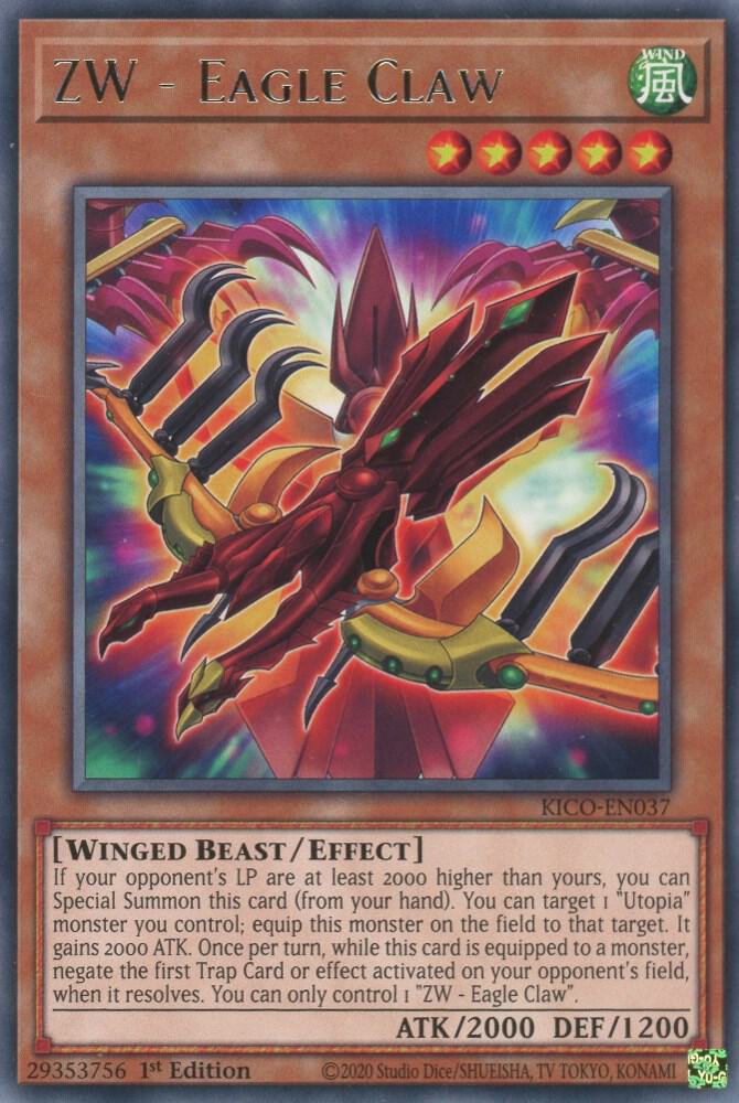 ZW - Eagle Claw KICO-EN037 card from King's Court