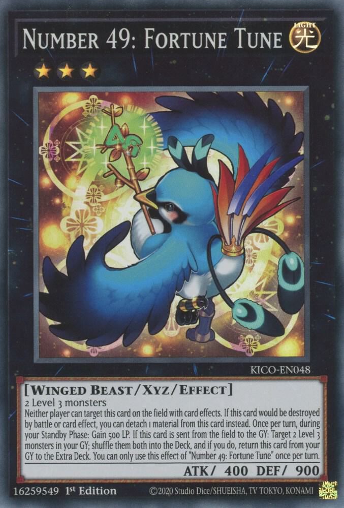 Number 49: Fortune Tune KICO-EN048 card from King's Court