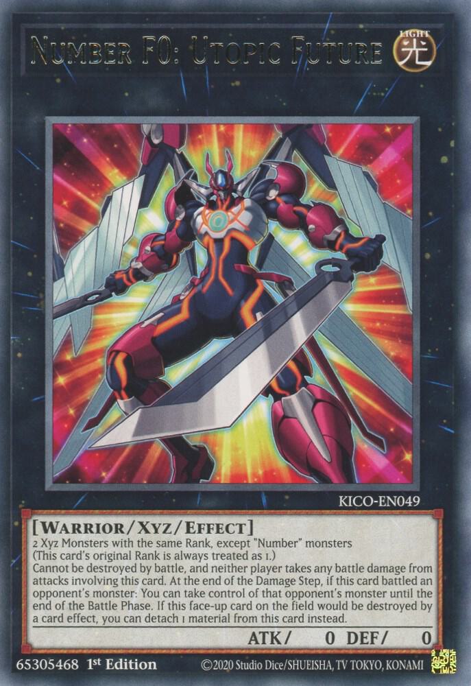 Number F0: Utopic Future KICO-EN049 card from King's Court
