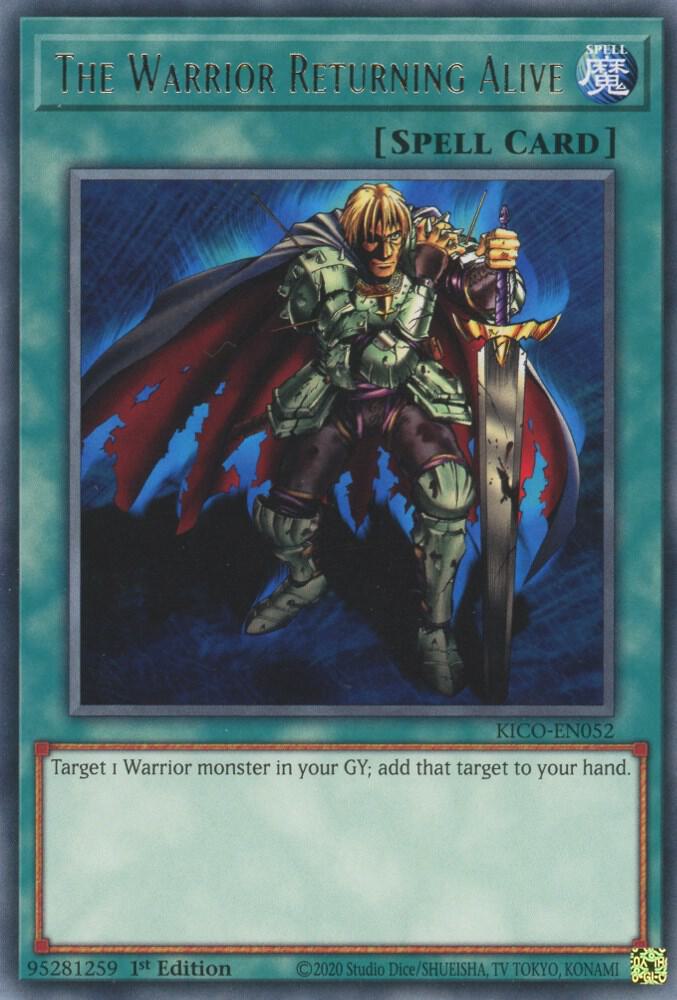 The Warrior Returning Alive KICO-EN052 card from King's Court