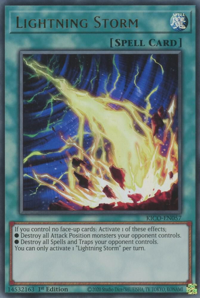 Lightning Storm KICO-EN057 card from King's Court