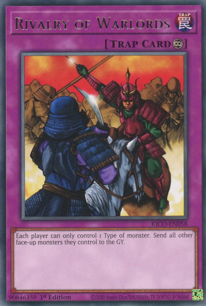 Rivalry of Warlords KICO-EN058 card from King's Court