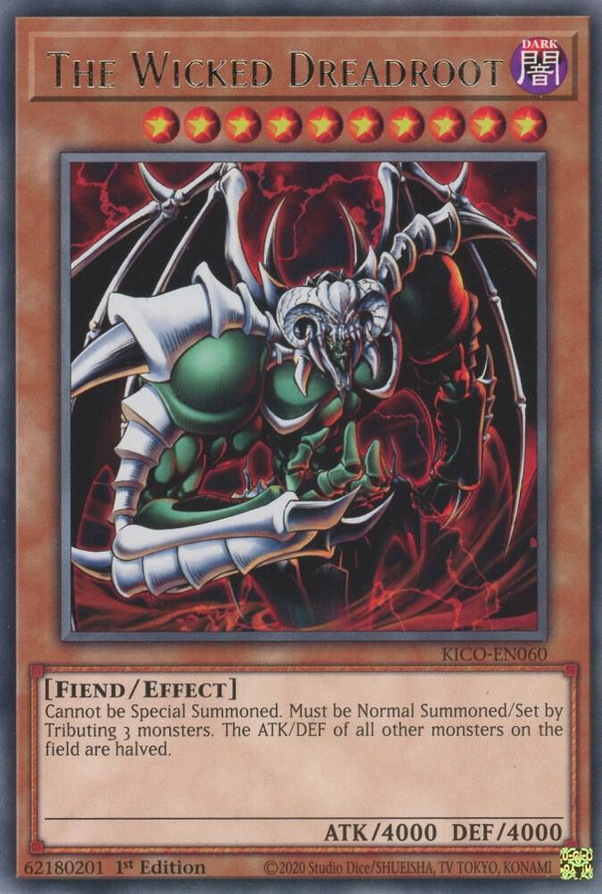 The Wicked Dreadroot KICO-EN060 card from King's Court