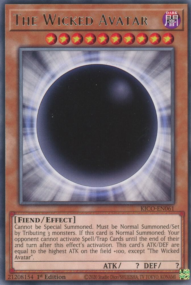 The Wicked Avatar KICO-EN061 card from King's Court