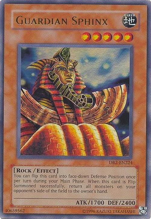 Guardian Sphinx DB2-EN224 card from Dark Beginning 2