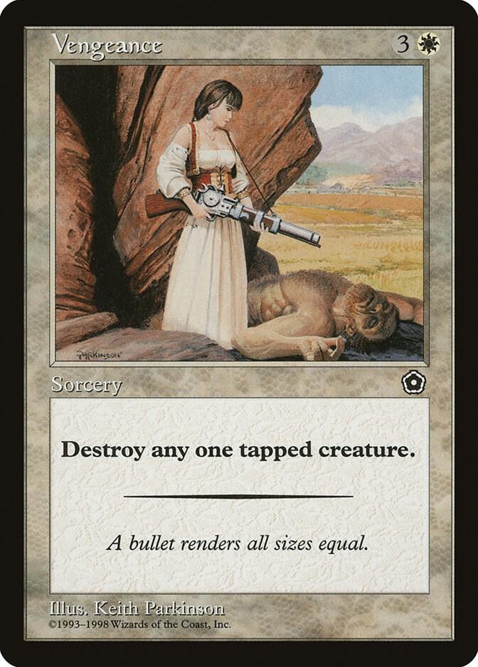 Vengeance card from Portal Second Age