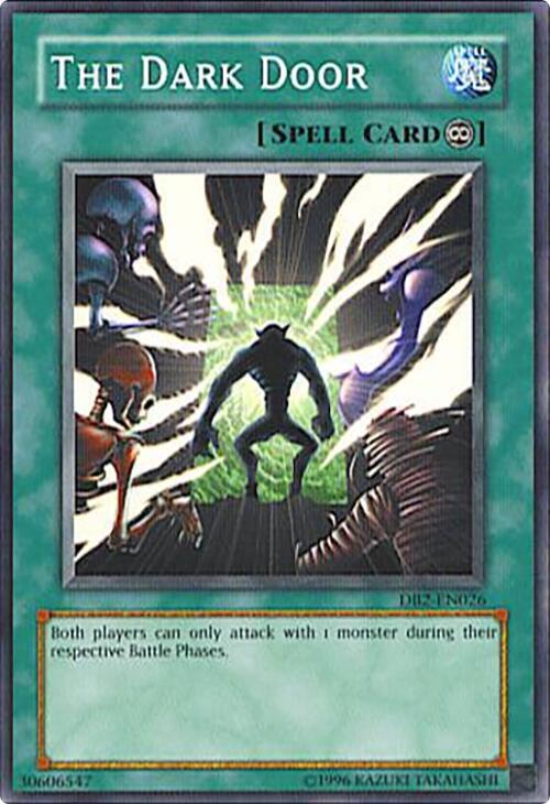 The Dark Door DB2-EN026 card from Dark Beginning 2