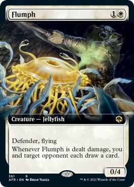 Flumph (Extended Art) 361 card from Adventures in the Forgotten Realms