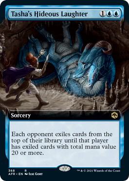 Tasha's Hideous Laughter (Extended Art) 368 card from Adventures in the Forgotten Realms
