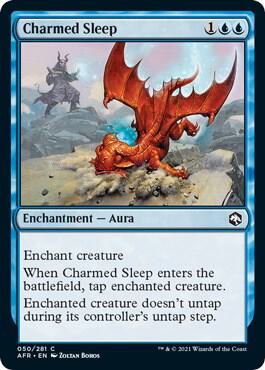 Charmed Sleep 50 card from Adventures in the Forgotten Realms