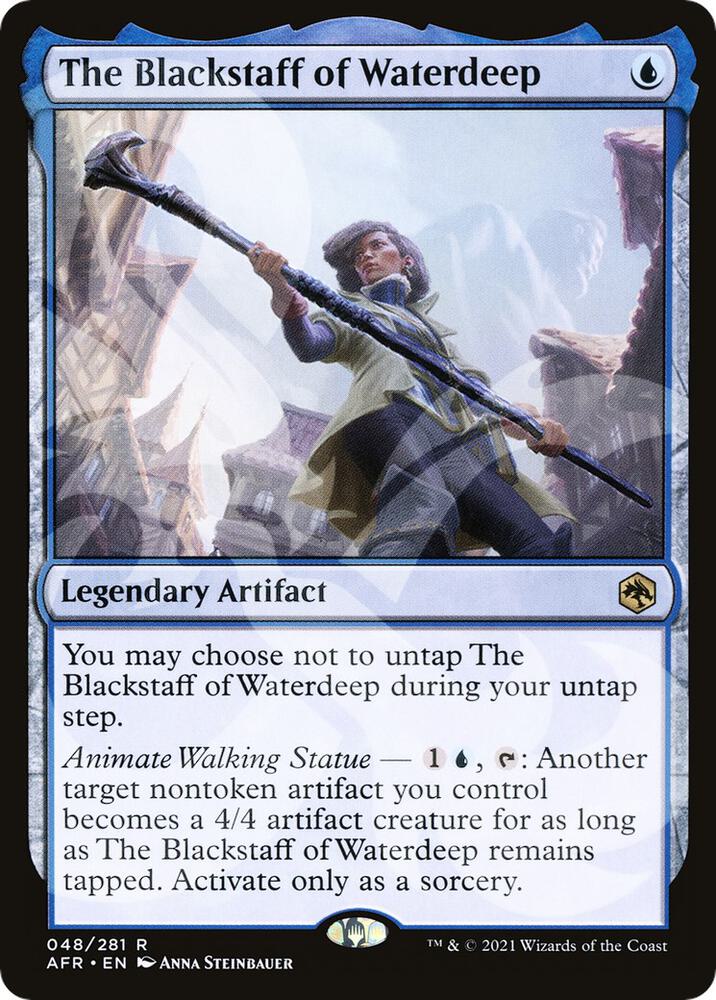 The Blackstaff of Waterdeep 48 card from AFR Ampersand Promos