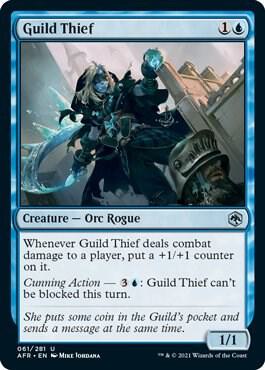 Guild Thief 61 card from Adventures in the Forgotten Realms