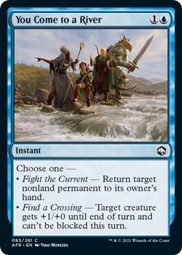 You Come to a River 83 card from Adventures in the Forgotten Realms