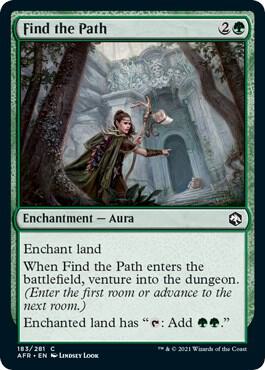 Find the Path 183 card from Adventures in the Forgotten Realms