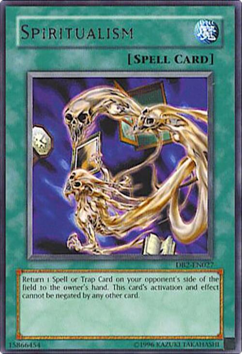 Spiritualism DB2-EN027 card from Dark Beginning 2