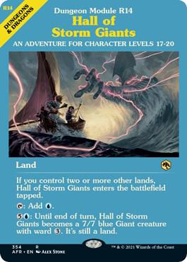 Hall of Storm Giants (Dungeon Module) 354 card from Adventures in the Forgotten Realms