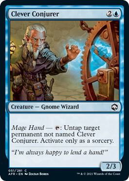 Clever Conjurer 51 card from Adventures in the Forgotten Realms