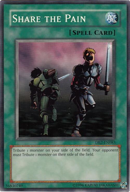 Share the Pain DB2-EN083 card from Dark Beginning 2