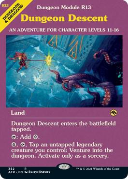 Dungeon Descent (Dungeon Module) 352 card from Adventures in the Forgotten Realms