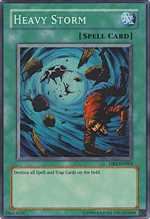 Heavy Storm DB2-EN084 card from Dark Beginning 2