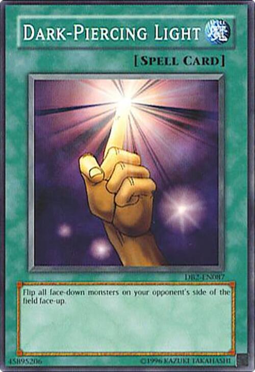 Dark-Piercing Light DB2-EN087 card from Dark Beginning 2