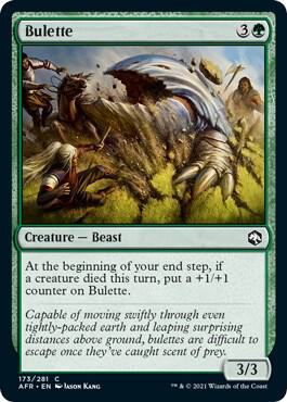 Bulette 173 card from Adventures in the Forgotten Realms