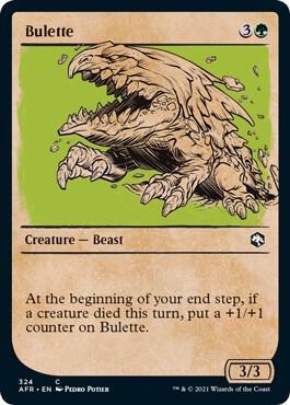 Bulette (Showcase) 324 card from Adventures in the Forgotten Realms