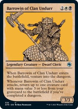 Barrowin of Clan Undurr (Showcase) 336 card from Adventures in the Forgotten Realms