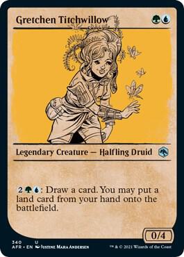 Gretchen Titchwillow (Showcase) 340 card from Adventures in the Forgotten Realms