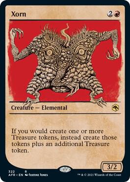 Xorn (Showcase) 322 card from Adventures in the Forgotten Realms