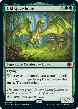 Old Gnawbone 197 card from Adventures in the Forgotten Realms