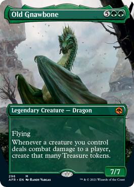 Old Gnawbone (Borderless) 296 card from Adventures in the Forgotten Realms