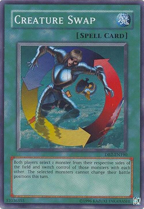 Creature Swap DB2-EN190 card from Dark Beginning 2
