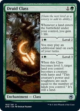 Druid Class 180 card from Adventures in the Forgotten Realms