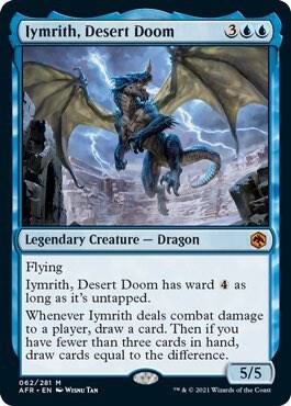 Iymrith, Desert Doom 62 card from Adventures in the Forgotten Realms