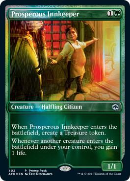 Prosperous Innkeeper 402 card from Promo Pack: Adventures in the Forgotten Realms