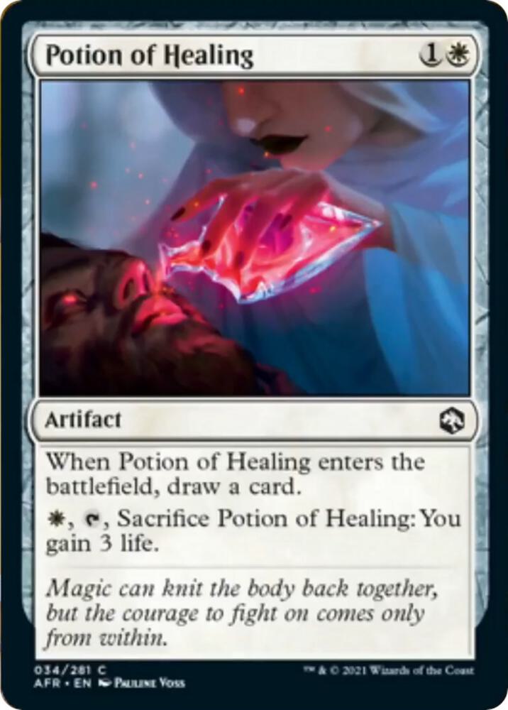 Potion of Healing 34 card from Adventures in the Forgotten Realms