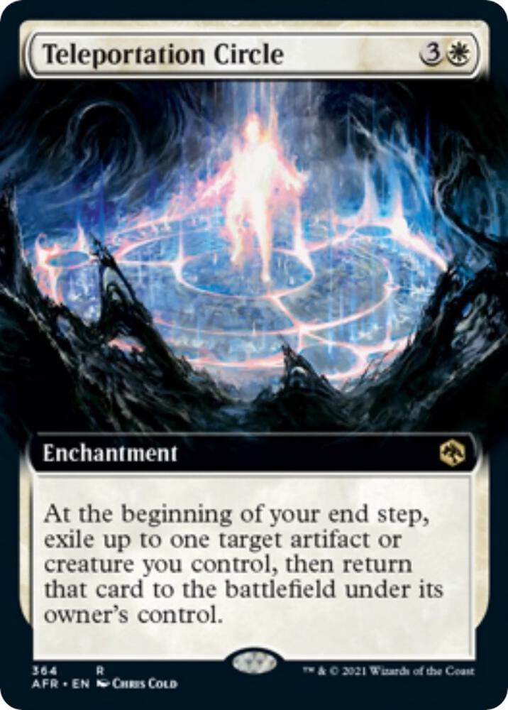 Teleportation Circle (Extended Art) 364 card from Adventures in the Forgotten Realms