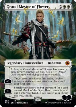 Grand Master of Flowers (Borderless) 282 card from Adventures in the Forgotten Realms