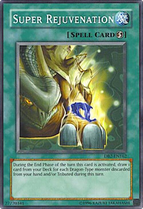 Super Rejuvenation DB2-EN162 card from Dark Beginning 2